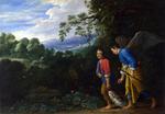 欧洲12-19世纪油画五_ELSHEIMER, Adam - Tobias and the Archangel Raphael